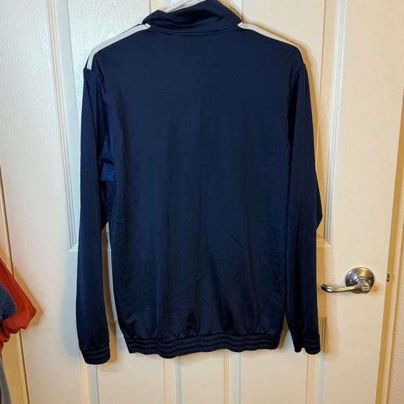 Vintage Adidas Men's Three Stripes Zip-up Track Jacket Size Medium - Picture 4 of 4